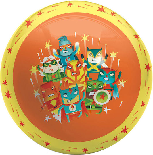 Djeco with Super Heroes Kids Airball Multicolored 22cm.