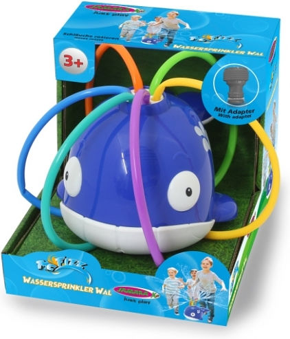 Jamara Играчка Навъншна игра Fizz Water Sprinkler Whale