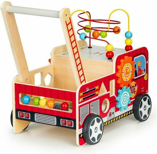 Ecotoys Fire Truck for 12+ Months Red