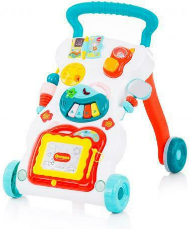 Chipolino Baby Push Walker for 12+ Months with Sounds Blue