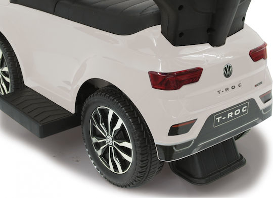 Jamara Push Car VW T Roc Проходилка Количка Ride On с Дръжка за 12++ Месеца 460463 Бяла