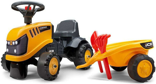 Falk Baby JCB Fastrac Ride On για 12+ μηνών Κίτρινο