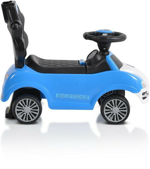 Moni Rider 308 Car Ride On with Parental Handle for 12+ Months Blue