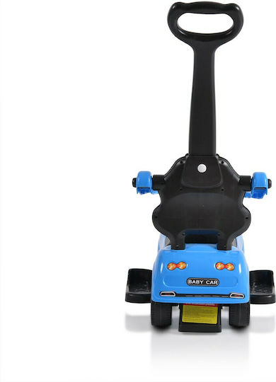 Moni Rider 308 Car Ride On with Parental Handle for 12+ Months Blue