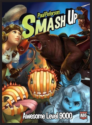 Alderac Επέκταση Παιχνιδιού Smash Up: Awesome Level 9000 για 2-4 Παίκτες 12+ Ετών