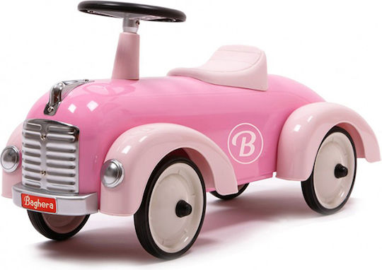 Baghera Speedster Baby Walker Car Ride On for 12++ Months B116882 Pink