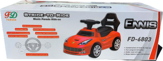 Zita Toys Hot Sport Ferrari Αυτοκινητάκι Ride On Κόκκινο