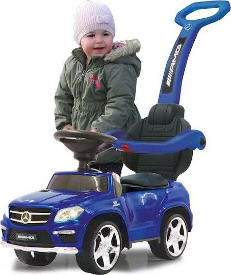 Jamara Push Mercedes GL63 Αυτοκινητάκι Ride On με Χειρολαβή για 12+ μηνών Μπλε