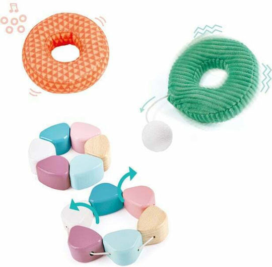 Hape Jucărie de Stivuire Bunny Stacker pentru 0++ Luni