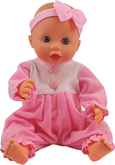 Just Toys Bambolina Baby Doll Set Amore with Accessories for 3+ Years 33 cm