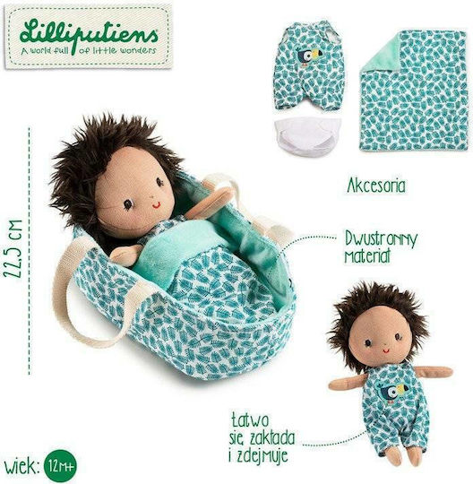 Lilliputiens Плюшена Кукла Ari Baby За 1+ Години 22.5 См
