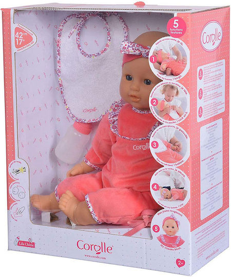 Simba Комплект за бебешки кукли Corolle Бебе Лила Шери за 2+ години