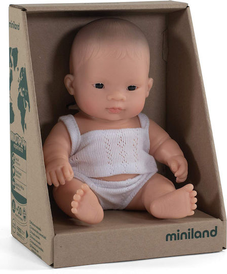 Miniland Μωρό Κούκλα Baby Doll Asian Girl 21 εκ.