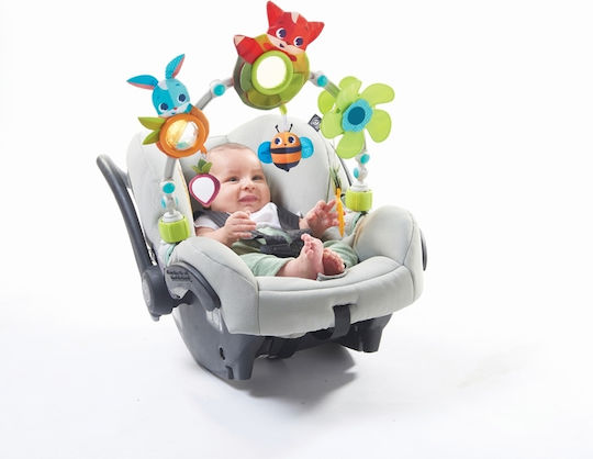 Tiny Love Bar Light Toy for Crib and Stroller with Teether and Mirror Sunny Take Along Arch for 0++ Months