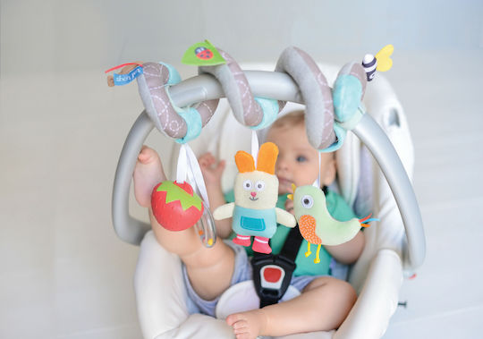 Taf Toys Spiral Toy for Crib and Stroller Garden for 0++ Months