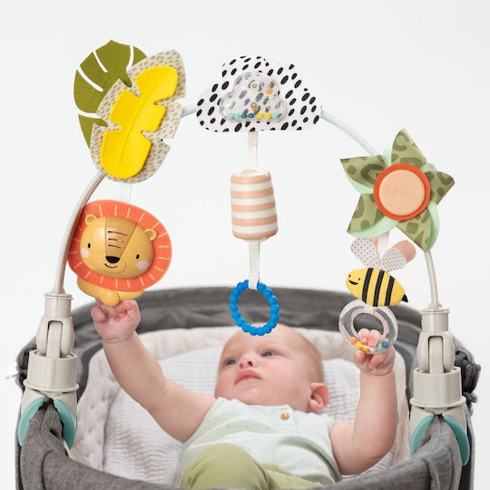 Taf Toys Bar Light Toy for Crib and Stroller Savannah Adventures Arch for 0++ Months