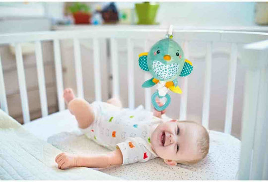 Baby Clementoni Pendant Toy for Car with Music Soft Bird for 0++ Months
