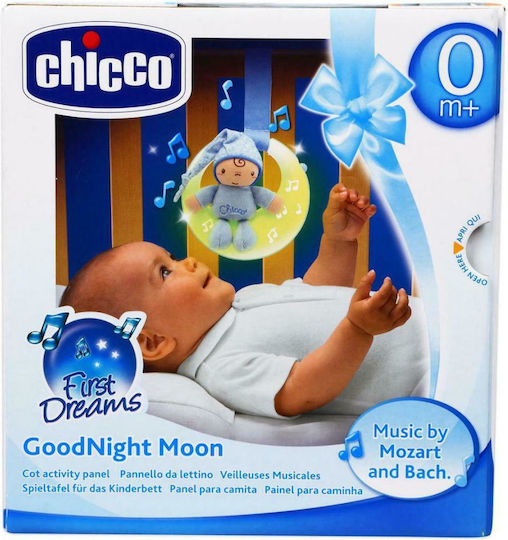 Chicco Κρεμαστό Παιχνίδι Αυτοκινήτου με Μουσική Φεγγαράκι Καληνύχτα για Νεογέννητα