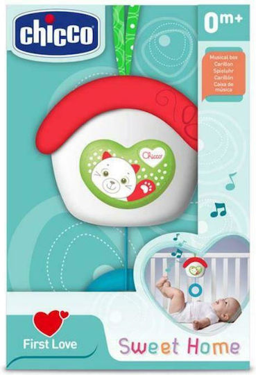 Chicco Pendant Toy for Car with Music Sweet House for 0++ Months 07050-00