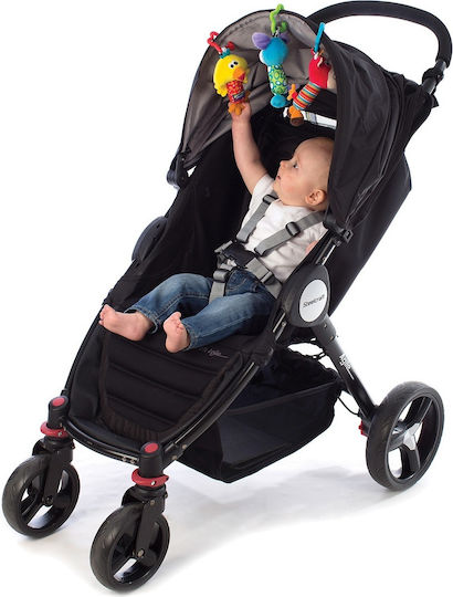 Playgro Κρεμαστό Παιχνίδι Κούνιας και Καροτσιού Tinkle Trio για Νεογέννητα