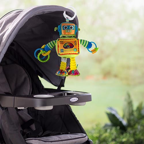 Lamaze Pendant Toy for Car with Teether and Mirror for 0++ Months