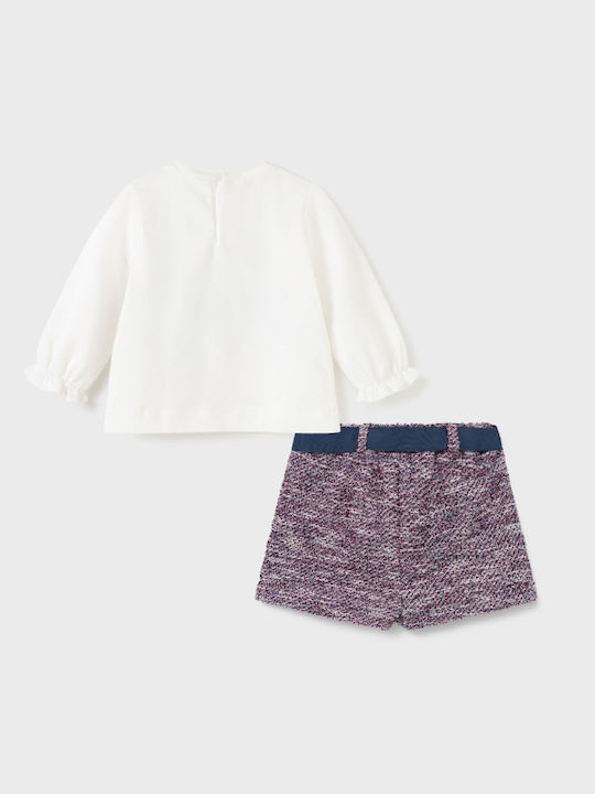 Kinder-Set mit Shorts Sommer 2Stück Burgundisch