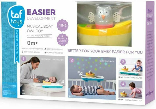 Taf Toys Pendant Toy for Cot with Music and Projector Boat for 6++ Months