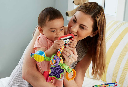 Lamaze Κρεμαστό Παιχνίδι Αυτοκινήτου με Μασητικό και Καθρέφτη για Νεογέννητα