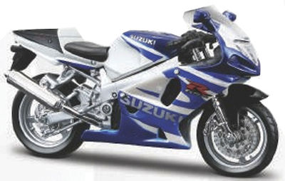 Bburago Suzuki GSX R750 1:18 Motorrad 1:18 für 3++ Jahre 51008