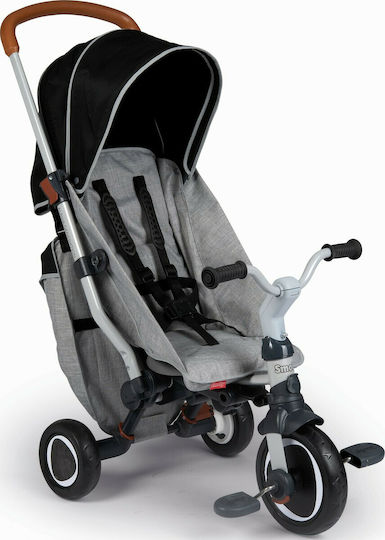 Smoby Robin Foldable and Convertible 3 in 1 for 6 Months Gray