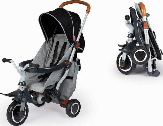 Smoby Robin Foldable and Convertible 3 in 1 for 6 Months Gray