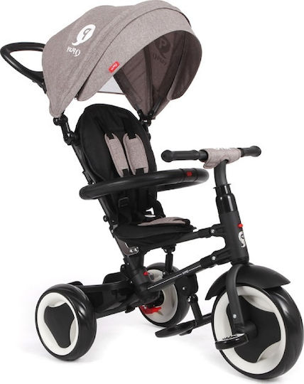 Q Play Rito Air Foldable & Convertible 3 in 1 for 10 Months Gray