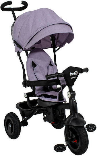 Just Baby Elite Πτυσσόμενο με Χειρολαβή Γονέα για 12 Μηνών Γκρι