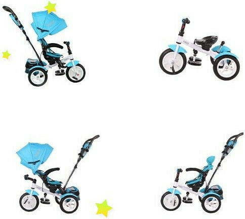 Lorelli Neo Air Luxe Convertible with Parental Handle 3 in 1 for 1-3 Years Green