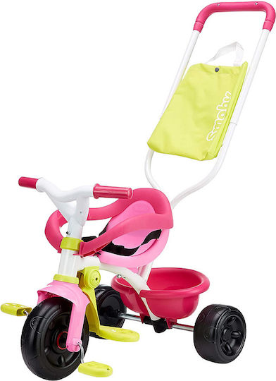 Smoby Be Fun Comfort Превозно Средство с Ръкохватка за Родител за 10 Месечни Розово