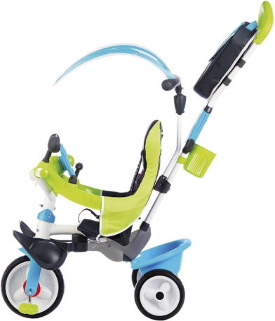 Smoby Baby Driver Comfort Μετατρεπόμενο με Χειρολαβή Γονέα για 10 Μηνών Μπλε