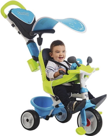 Smoby Baby Driver Comfort Μετατρεπόμενο με Χειρολαβή Γονέα για 10 Μηνών Μπλε