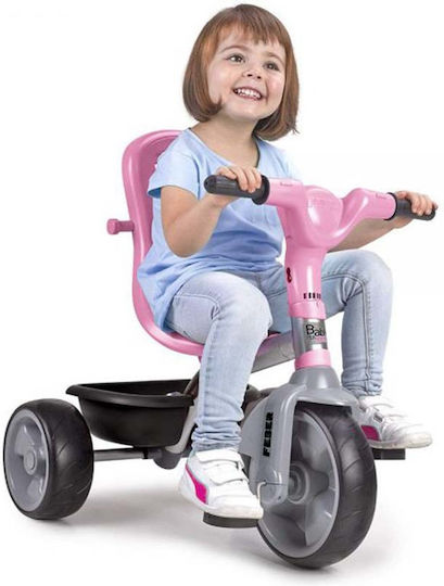 Feber Baby Plus Cu Mâner Pentru Părinți Pentru 9 Luni Roz