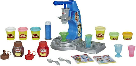 Hasbro Play-Doh Plasticine - Game Kitchen Creations Drizzy Ice Cream for 3+ Years, 6pcs