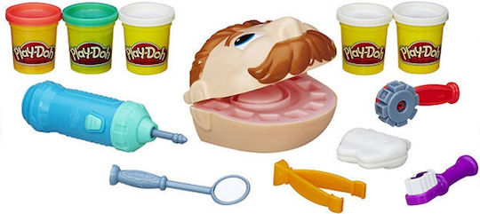 Hasbro Play-Doh Пластелин - Игра Doctor Drill 'n Fill за 3+ Години, 5бр EU4