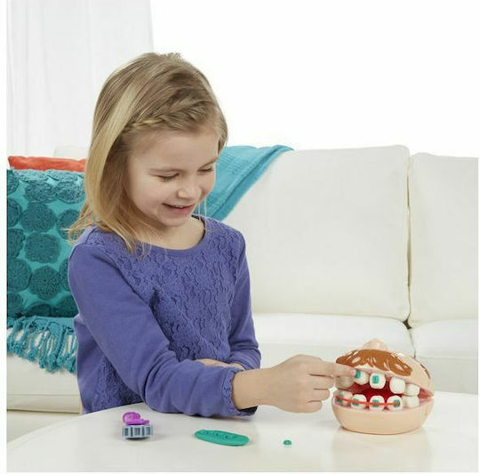 Hasbro Play-Doh Пластелин - Игра Doctor Drill 'n Fill за 3+ Години, 5бр EU4