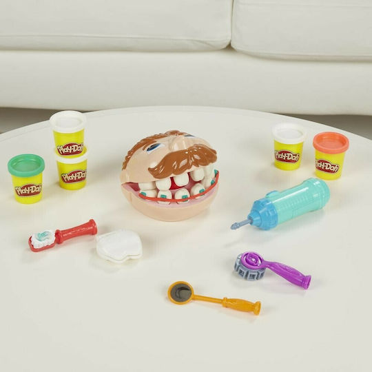 Hasbro Play-Doh Пластелин - Игра Doctor Drill 'n Fill за 3+ Години, 5бр EU4