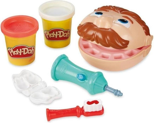 Hasbro Play-Doh Plasticine Mini Doctor Drill 'n Fill Dentist Game For Ages 3+ 2pcs