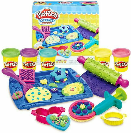 Hasbro Play-Doh Пластелин - Игра Sweet Shoppe Cookie за 3+ Години, 5бр
