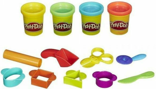 Hasbro Play-Doh Plasticine - Play-Doh Game for Ages 3+, 4pcs