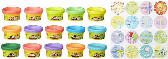 Hasbro Play-Doh 15 Πλαστοζυμαράκια Πλαστελίνης Party Bag για 2+ Ετών Party Bag