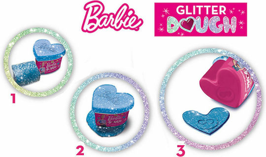 Lisciani Giochi Plasticine Barbie Game Set for 3+ Years, 4 Can
