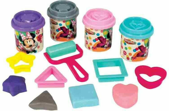 AS Plasticină - Joc Geantă Minnie pentru 3+ Ani 4 Buc
