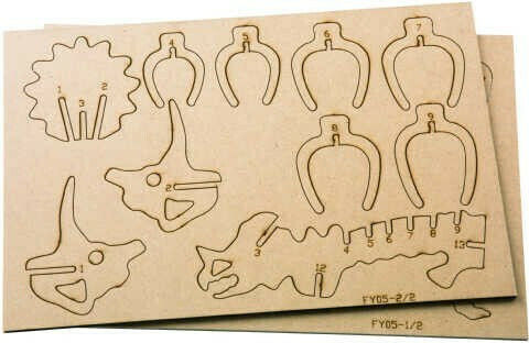 Fiesta Crafts Πλαστελίνη - Παιχνίδι Make a Triceratops για 5-8+ Ετών