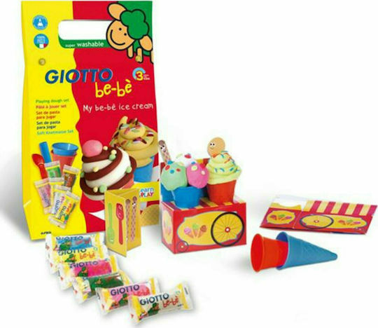 Giotto Πλαστελίνη - Παιχνίδι Παγωτό για 3+ Ετών, 14τμχ